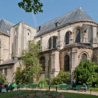 Église Saint-Germain-des-Prés - Exterior, southeast chevet elevation