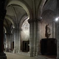 Église Saint-Germain-des-Prés - Interior, chevet, north ambulatory looking northwest