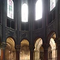 Église Saint-Germain-des-Prés - Interior, northeast chevet elevation