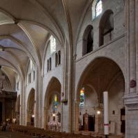 Église Saint-Pierre-de-Montmartre - Interior, north nave elevation looking northwest