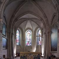 Église Saint-Pierre-de-Montmartre - Interior, crossing looking east, chevet elevation