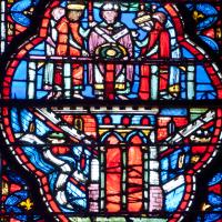 Sainte-Chapelle - Interior, south clerestory, stained glass