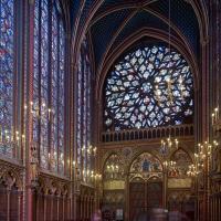 Sainte-Chapelle - Interior, nave looking soutwest