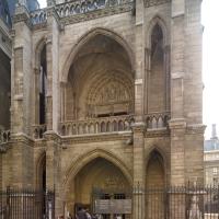 Sainte-Chapelle - Exterior, western frontispiece, narthex