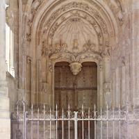 Collégiale Notre-Dame de Poissy - Exterior, south elevation, west portal