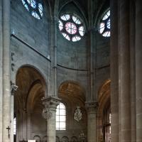 Collégiale Notre-Dame de Poissy - Interior, north chevet elevation