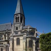 Collégiale Notre-Dame de Poissy - Exterior, south chevet elevation