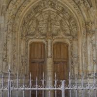 Collégiale Notre-Dame de Poissy - Exterior, south elevation, east portal