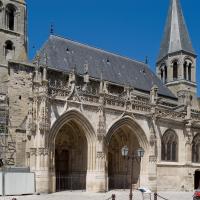 Collégiale Notre-Dame de Poissy - Exterior, south nave, porch