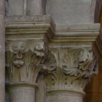 Collégiale Notre-Dame de Poissy - Interior, chevet, south arcade, capitals