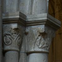 Collégiale Notre-Dame de Poissy - Interior, chevet, north arcade, capital
