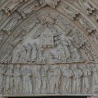 Cathédrale Saint-Pierre de Poitiers - Exterior, western frontispiece, south portal, tympanum