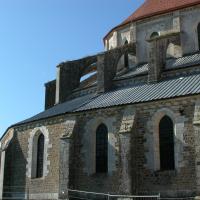 Église Notre-Dame de Pontigny - Exterior, north chevet elevation