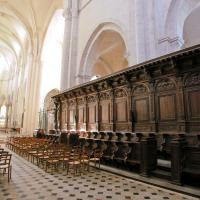 Église Notre-Dame de Pontigny - Interior, choir looking southeast