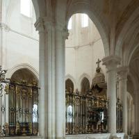 Église Notre-Dame de Pontigny - Interior, south ambulatory aisle looking northeast
