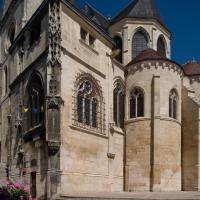 Cathédrale Saint-Maclou de Pontoise - Exterior, east chevet elevation