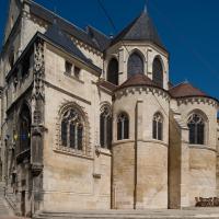 Cathédrale Saint-Maclou de Pontoise - Exterior, east chevet elevation