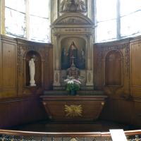 Cathédrale Saint-Maclou de Pontoise - Interior, ambulatory, axial chapel