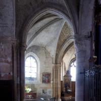 Cathédrale Saint-Maclou de Pontoise - Interior, north chevet ambulatory