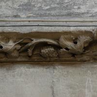 Cathédrale Saint-Maclou de Pontoise - Interior, nave, north arcade, decorative band