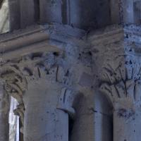 Cathédrale Saint-Maclou de Pontoise - Interior, chevet, hemicycle, outer wall, capitals