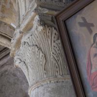 Cathédrale Saint-Maclou de Pontoise - Interior, chevet, hemicycle, arcade, pier capital