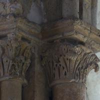 Cathédrale Saint-Maclou de Pontoise - Interior, chevet, hemicycle, outer wall, capitals