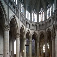 Cathédrale Notre-Dame de Rouen - Interior, chevet, henicycle