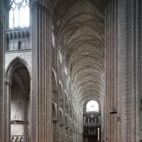 Cathédrale Notre-Dame de Rouen - Interior, nave looking west