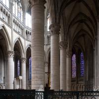 Cathédrale Notre-Dame de Rouen - Interior, chevet, south aisle