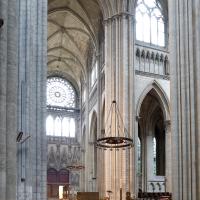 Cathédrale Notre-Dame de Rouen - Interior, crossing and north transept from south transept