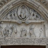 Cathédrale Notre-Dame de Rouen - Exterior, western frontispiece, south portal, tympanum
