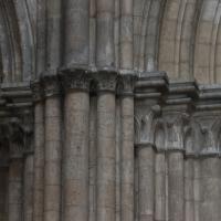 Cathédrale Notre-Dame de Rouen - Interior, nave, north arcade, capitals