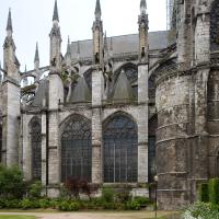 Église Saint-Ouen de Rouen - Exterior, north chevet elevation
