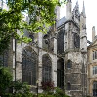 Église Saint-Ouen de Rouen - Exterior, north chevet and north transept elevation