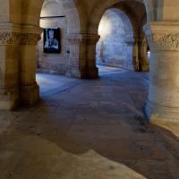 Basilique de Saint-Denis - Interior, north crypt ambulatory looking southeast