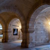 Basilique de Saint-Denis - Interior, crypt, south ambulatory looking northeast