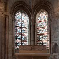 Basilique de Saint-Denis - Interior, chevet, north ambulatory, radiating chapel