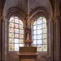 Basilique de Saint-Denis - Interior, chevet, axial chapel looking east
