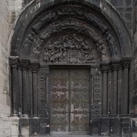 Basilique de Saint-Denis - Exterior, western frontispiece, north portal