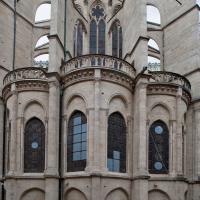 Basilique de Saint-Denis - Exterior, east chevet elevation