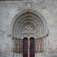 Basilique de Saint-Denis - Exterior, north transept portal