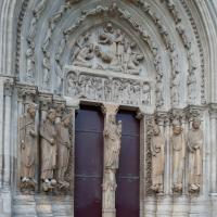Basilique de Saint-Denis - Exterior, north transept portal