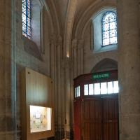 Basilique de Saint-Denis - Interior, south narthex looking southwest, south portal