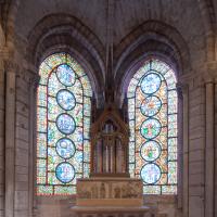 Basilique de Saint-Denis - Interior, chevet, ambulatory, northeast radiating chapel