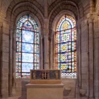 Basilique de Saint-Denis - Interior, chevet, ambulatory, southeast radiating chapel