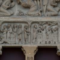 Basilique de Saint-Denis - Exterior, north transept, portal, lintel