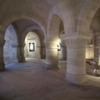 Basilique de Saint-Denis - Interior, crypt, northeast passage looking southeast