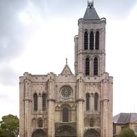 Basilique de Saint-Denis - Exterior, western frontispiece, elevation 