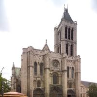 Basilique de Saint-Denis - Exterior, western frontispiece looking southeast